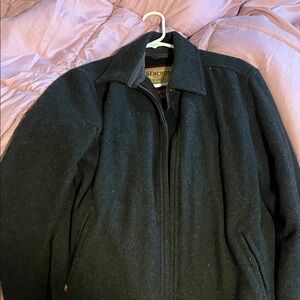 Abercrombie & Fitch Men's Charcoal Pea Coat